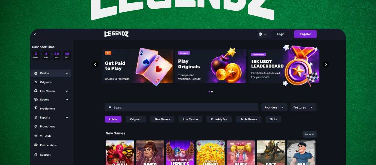 Legendz Casino review for 2026
